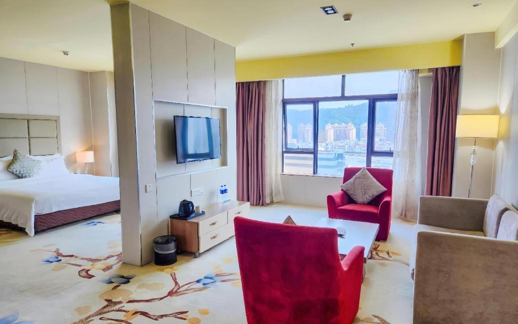 Boke Boutique Hotel Shenzhen Longgang Bagian luar foto